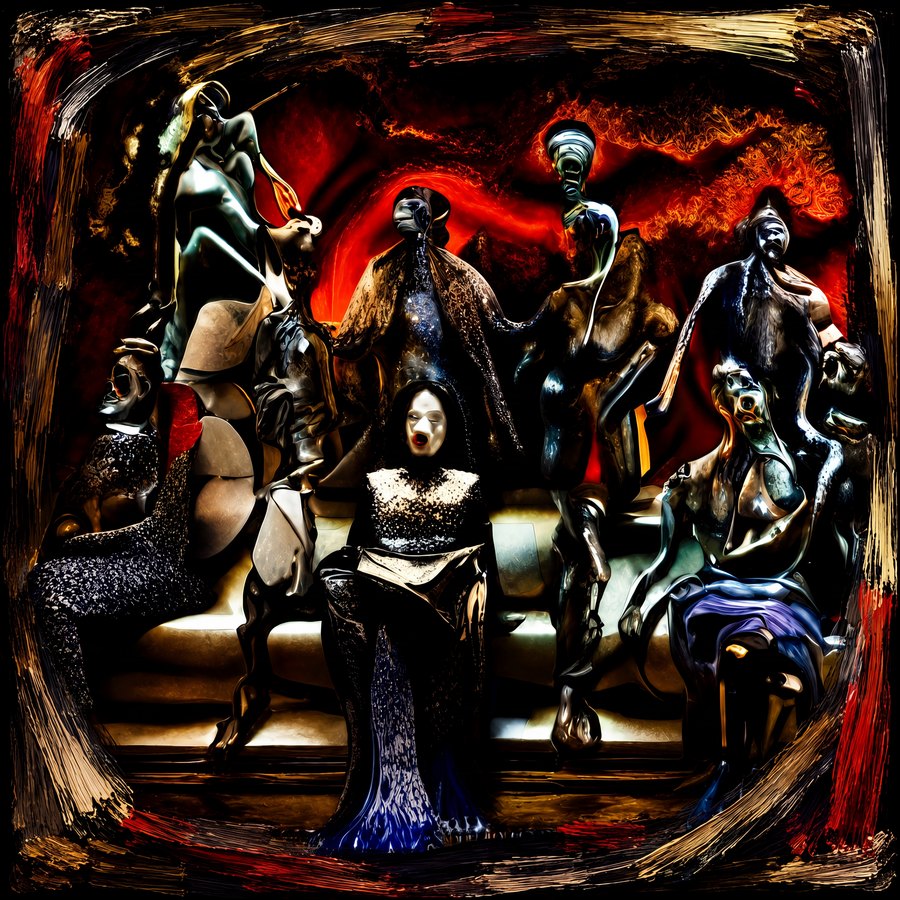 Untitled work image043 from the Ceremonial Surrealism gallery of Nightmare Psychedelic.