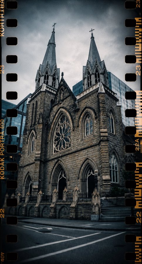 Notes:
Vertical cathedral study.