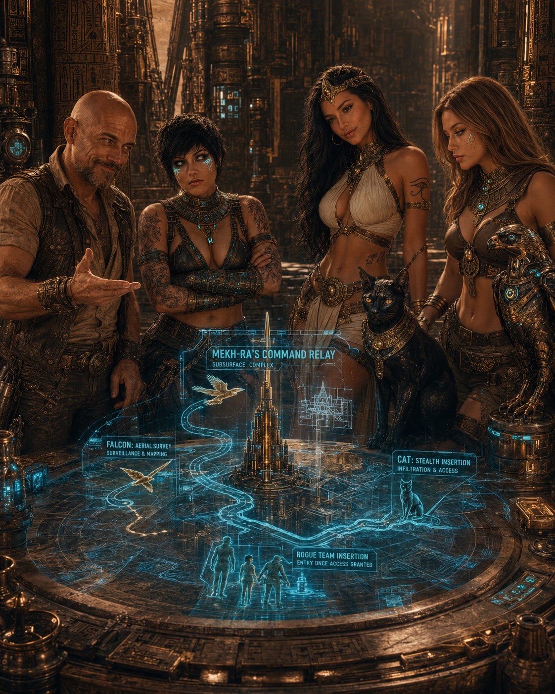 The Heroes: The Team Makes a Plan